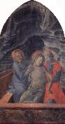 Fra Filippo Lippi The Dead Christ Supported by Mary and St.John the Evangelist oil painting artist
